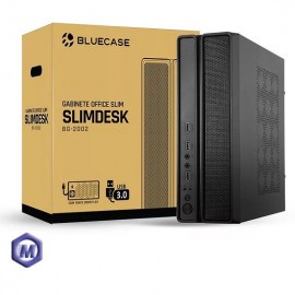 Gabinete Slim Mini-ATX Vertical/horizontal Bluecase BG-2002