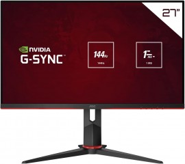 AOC Hero 27" - Monitor Gamer, 144Hz IPS 1ms G-Sync Compatible 27G2, Preto