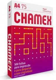 Chamex - Papel Sulfite, A4, 75g, 500 folhas